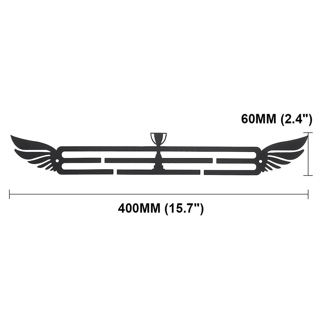 Spacious Wall-Mounted Medal Display Hanger by HitMyNeed