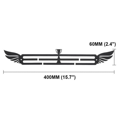 Spacious Wall-Mounted Medal Display Hanger by HitMyNeed