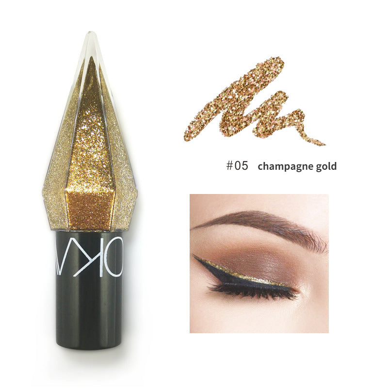 Sparkling Diamond Eyeliner with Glitter Finish 05-champagne-gold by HitMyNeed