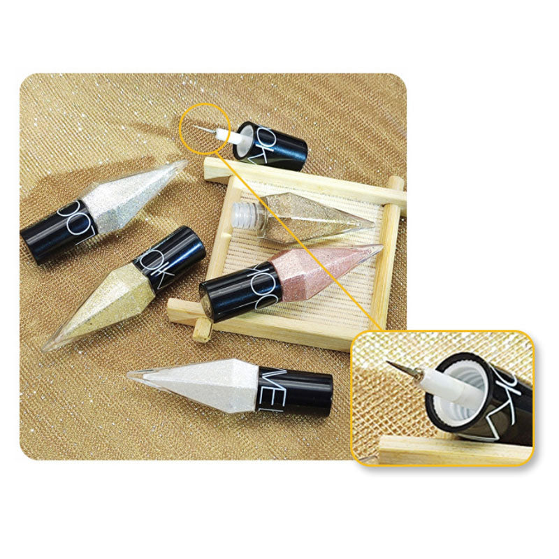 Sparkling Diamond Eyeliner with Glitter Finish by HitMyNeed