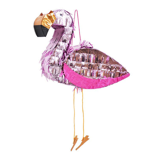 Sparkling Flamingo Birthday Pinata for Kids Parties by HitMyNeed