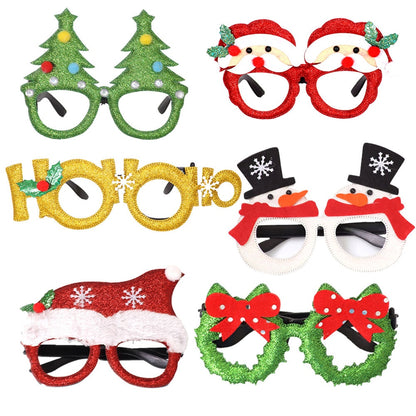 Sparkly Christmas Party Glasses Set (12 Pack) by HitMyNeed