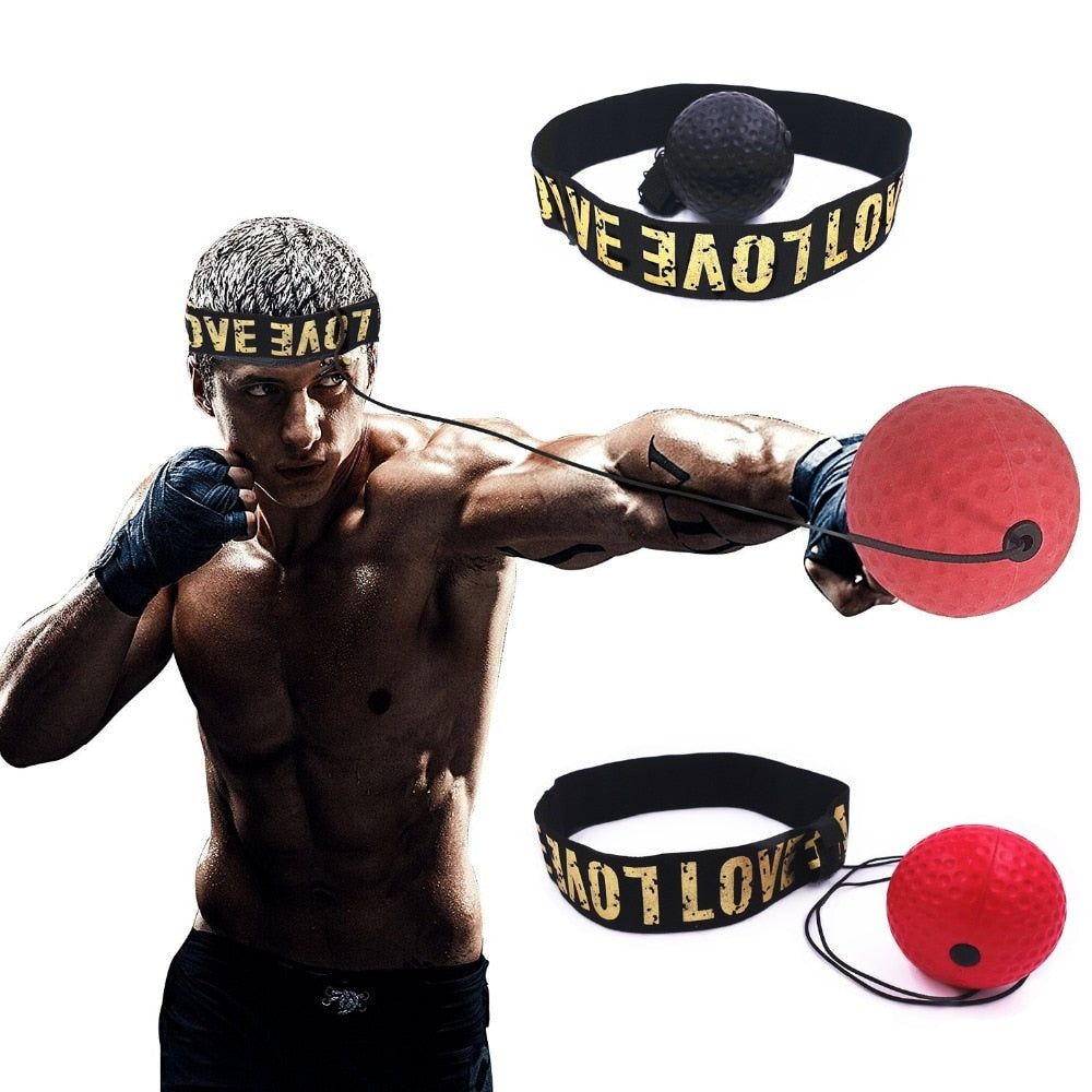 Speed Ball Headband Boxing Reflex Trainer by HitMyNeed