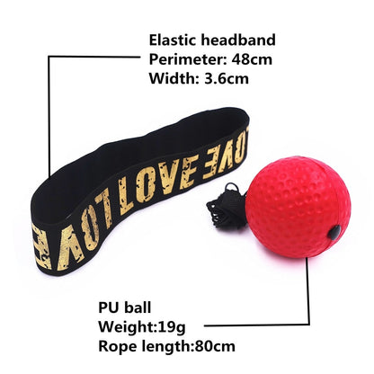 Speed Ball Headband Boxing Reflex Trainer by HitMyNeed