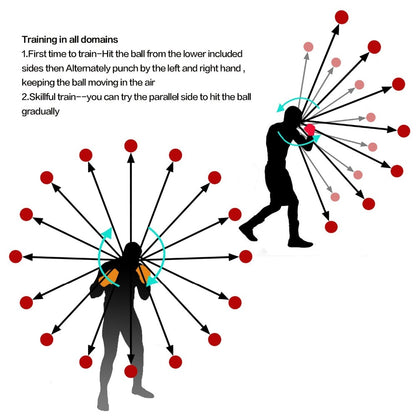 Speed Ball Headband Boxing Reflex Trainer by HitMyNeed