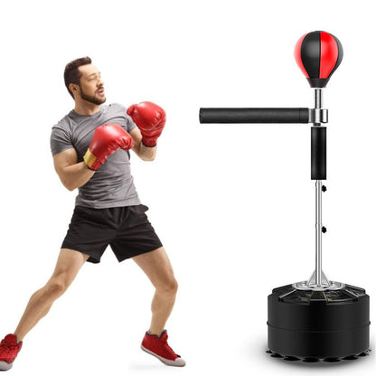 Speed Boxing Reflex Punching Bag with Stand by HitMyNeed