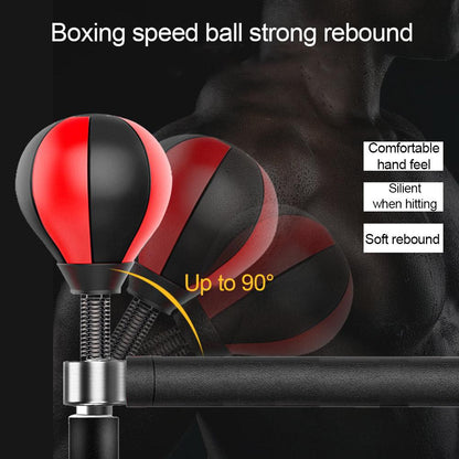 Speed Boxing Reflex Punching Bag with Stand by HitMyNeed