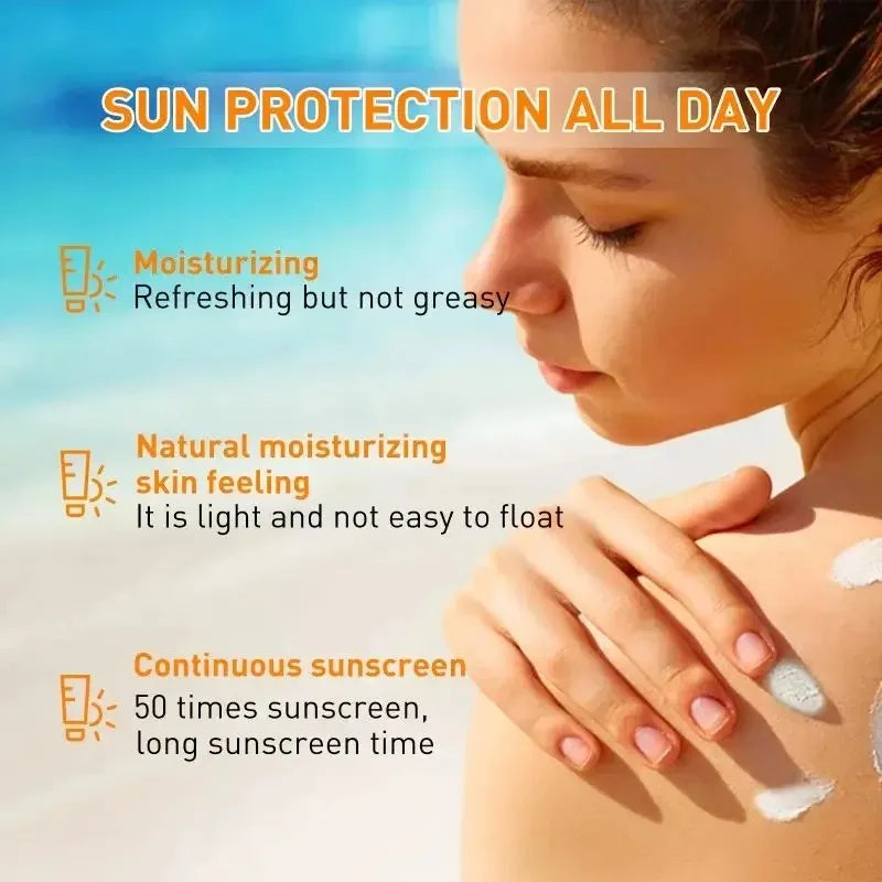 SPF50 Face & Body Sunscreen Cream 50ml by HitMyNeed