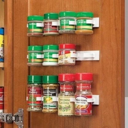 Spice Rack Space Saver Clips (Set of 5 Strips) by HitMyNeed