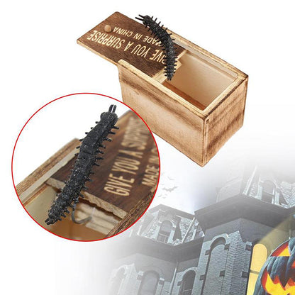 Spider Box Prank - Wooden Jump Scare Toy by HitMyNeed