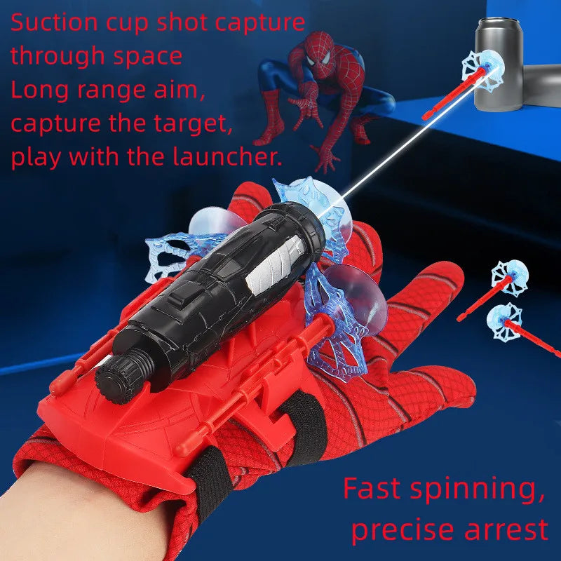 Spider Hero Wrist Launcher Toy with Glove for Kids by HitMyNeed
