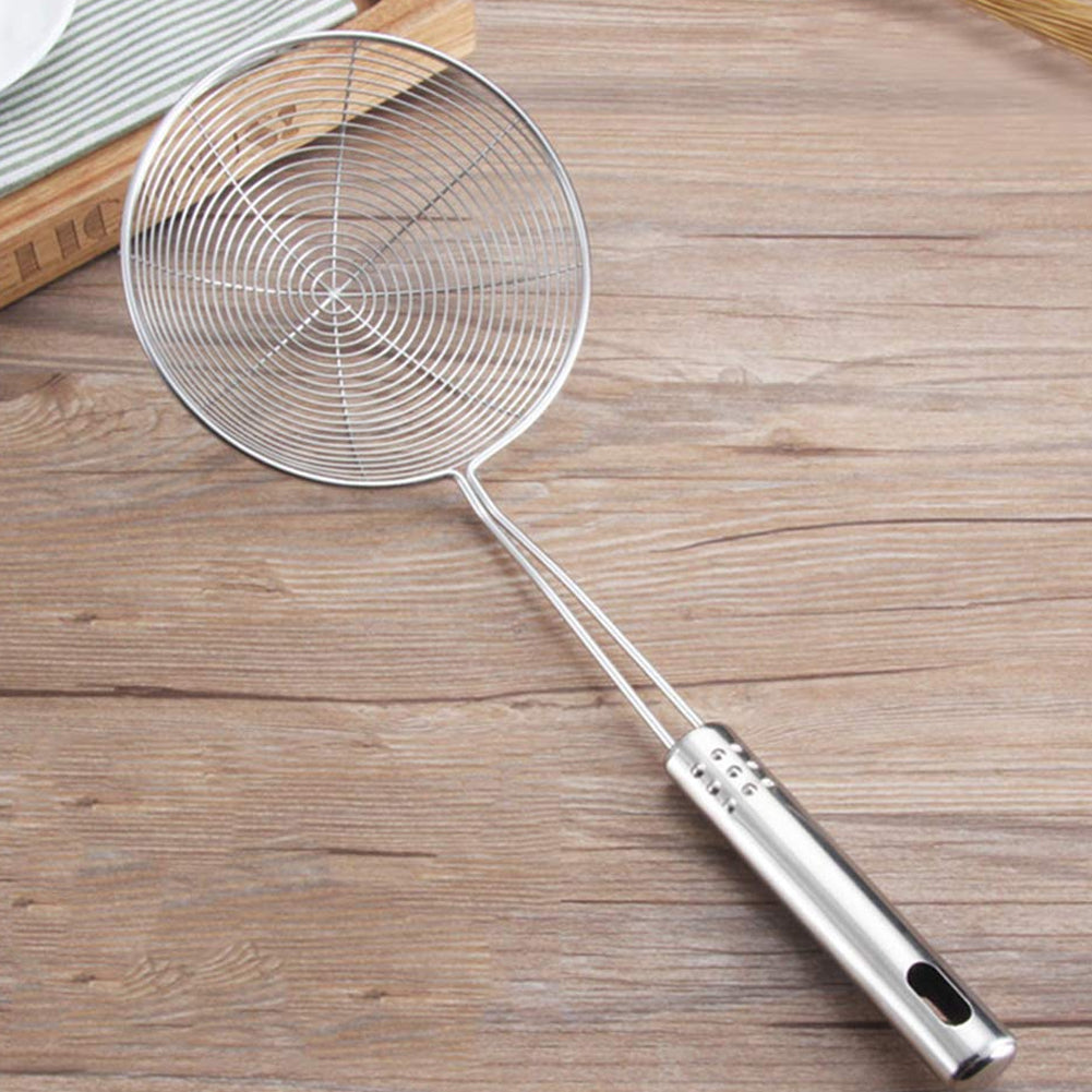 Spider Strainer with Long Stainless Steel Handle 33cm by HitMyNeed
