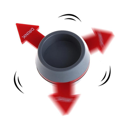 Spinner Shot Drinking Game with Glass and Turntable by HitMyNeed