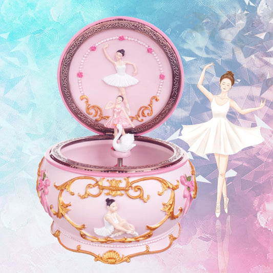 Spinning Ballet Music Box with LED Lights by HitMyNeed