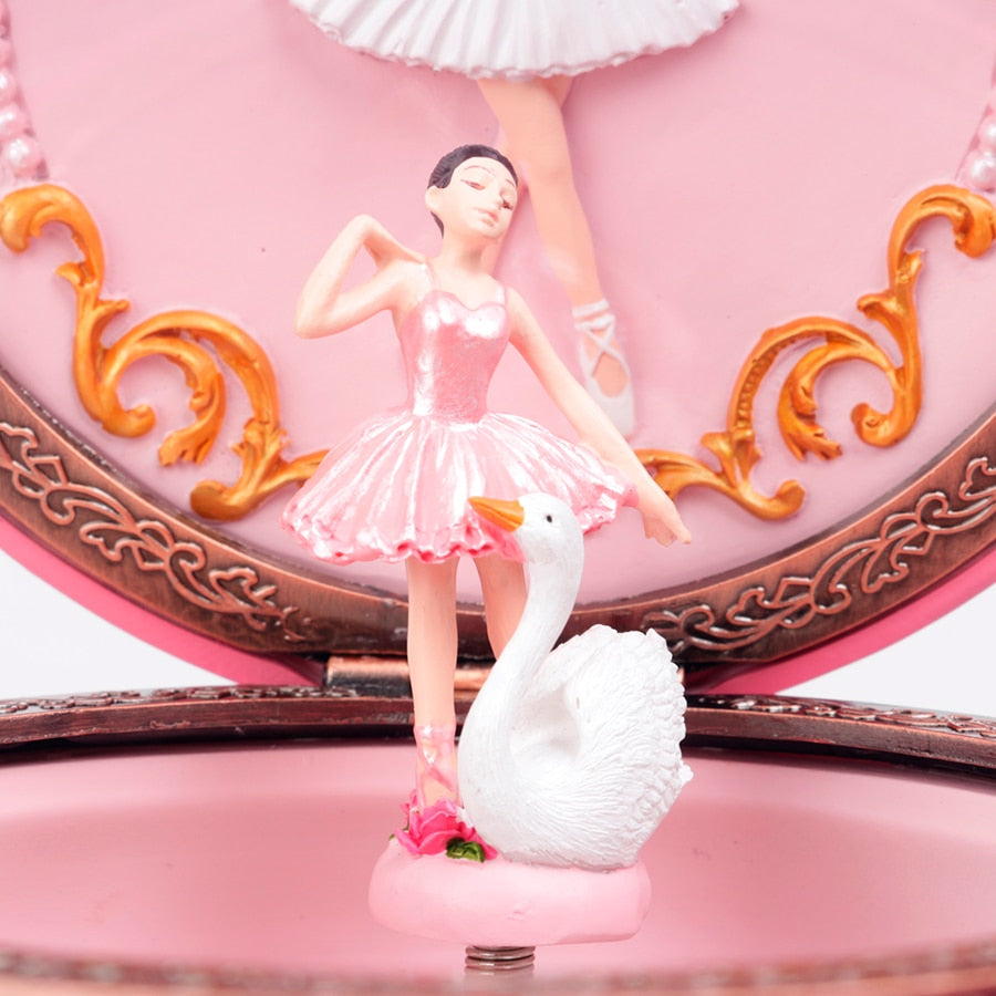 Spinning Ballet Music Box with LED Lights by HitMyNeed