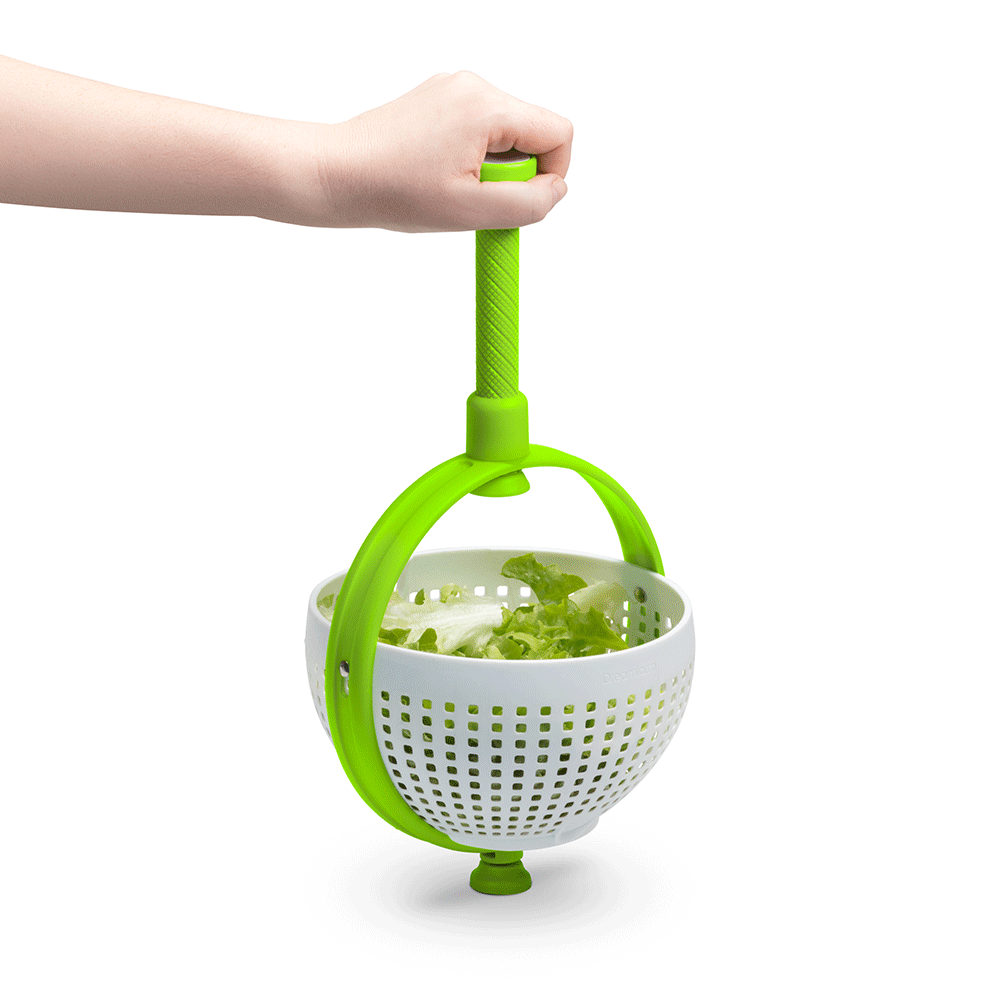 Spinning Colander Basket Drainer for Sink by HitMyNeed