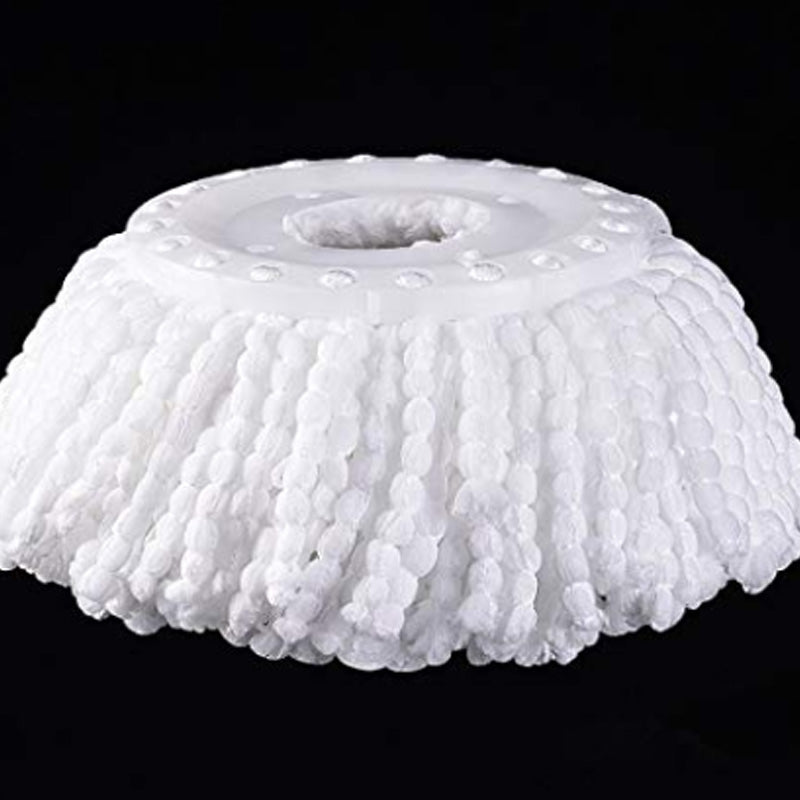 Spinning Round Mop Refills 3-Pack, 36 cm Cotton Heads by HitMyNeed