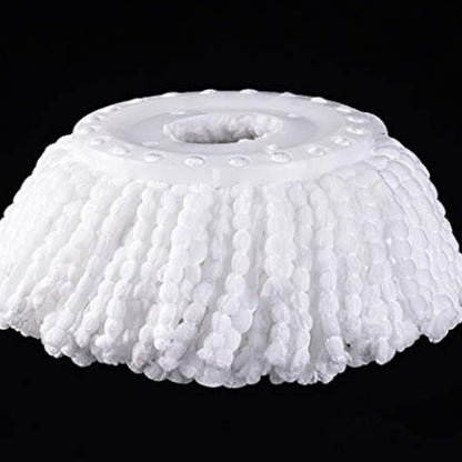 Spinning Round Mop Refills 3-Pack, 36 cm Cotton Heads by HitMyNeed