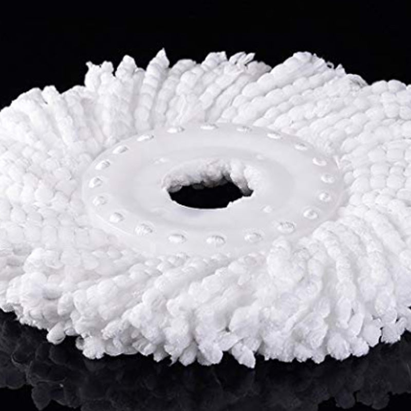 Spinning Round Mop Refills 3-Pack, 36 cm Cotton Heads by HitMyNeed