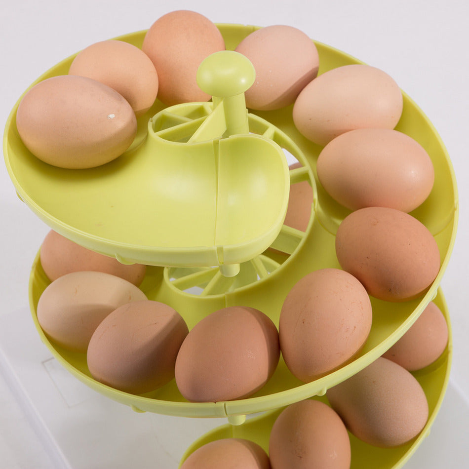 Spiral Egg Holder Kitchen Storage Rack by HitMyNeed