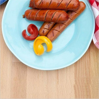 Spiral Hot Dog Cutters Set, 2 Sizes, 2-Piece Set by HitMyNeed