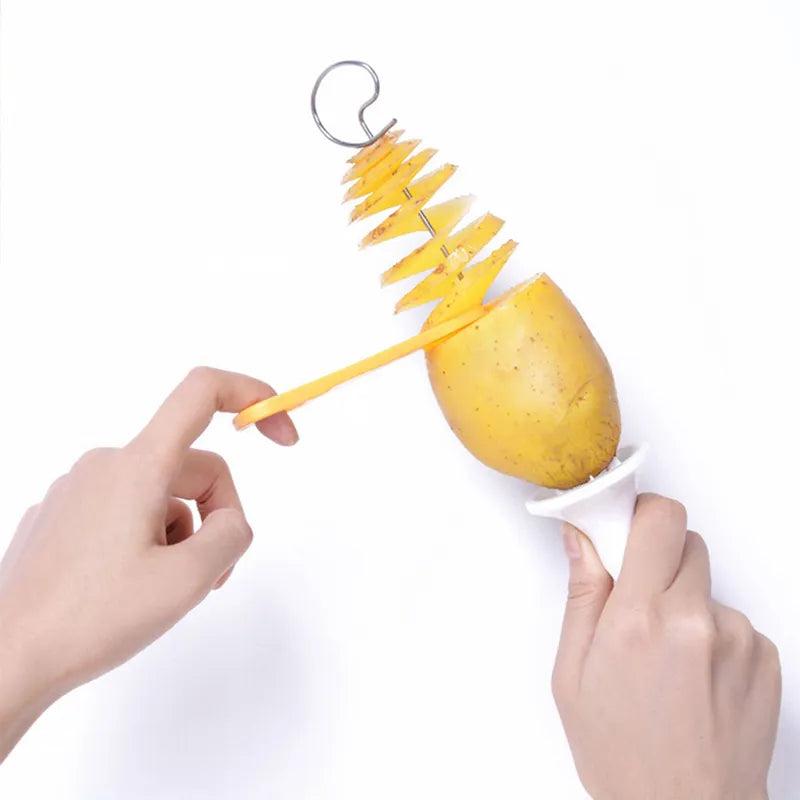 Spiral Potato Cutter & Vegetable Twister Slicer by HitMyNeed