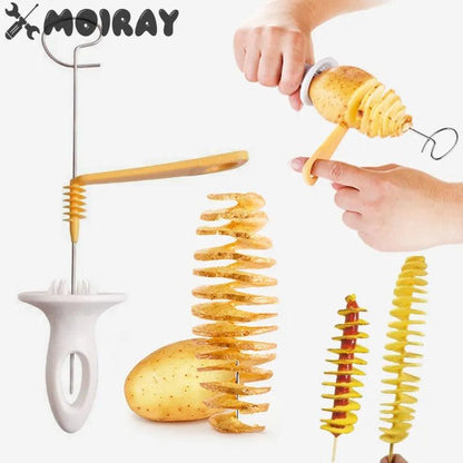 Spiral Potato Cutter & Vegetable Twister Slicer by HitMyNeed