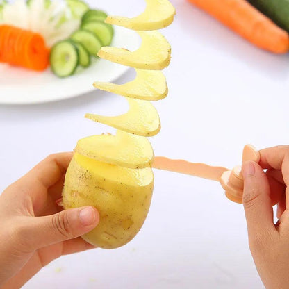 Spiral Potato Cutter & Vegetable Twister Slicer by HitMyNeed