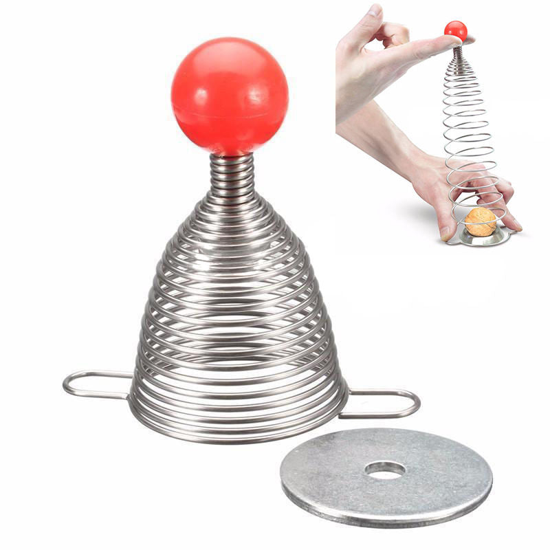 Spiral Spring Nut Cracker Tool by HitMyNeed
