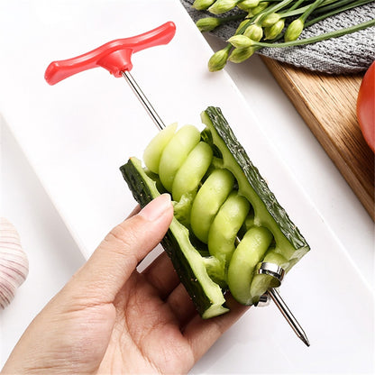 Spiral Vegetable Cutter Kitchen Tool by HitMyNeed