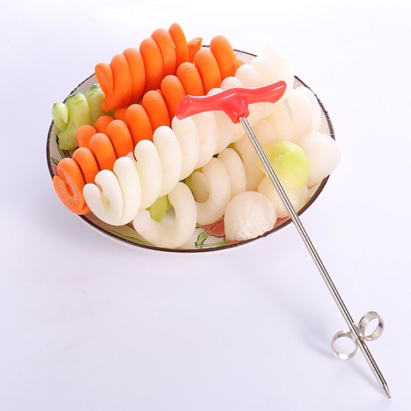 Spiral Vegetable Cutter Kitchen Tool by HitMyNeed