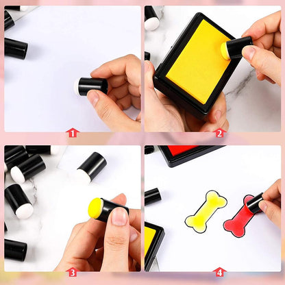 Sponge Finger Daubers Set (20 Pack) by HitMyNeed