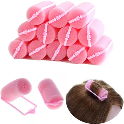 Sponge Hair Rollers Curl Foams (Set of 12) by HitMyNeed