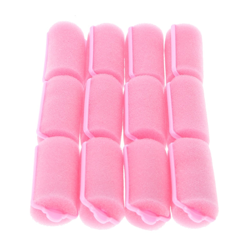 Sponge Hair Rollers Curl Foams (Set of 12) by HitMyNeed