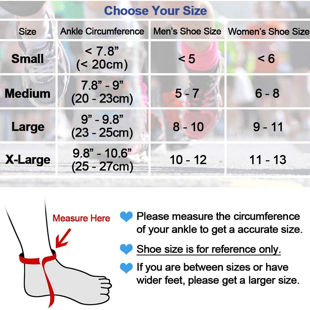 Sport Ankle Stabilizer Compression Support Brace by HitMyNeed