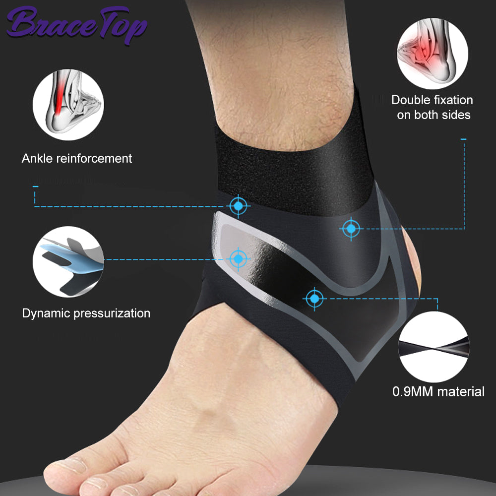 Sport Ankle Stabilizer Compression Support Brace by HitMyNeed