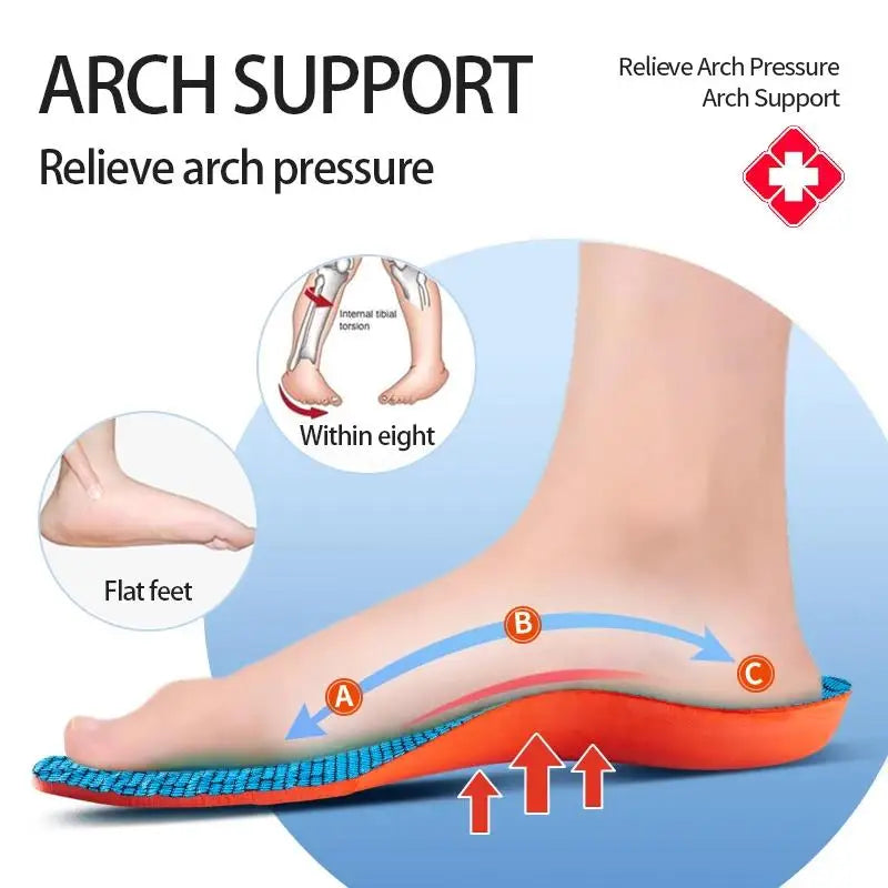 Sport Orthopedic Insoles for Running and Daily Use by HitMyNeed