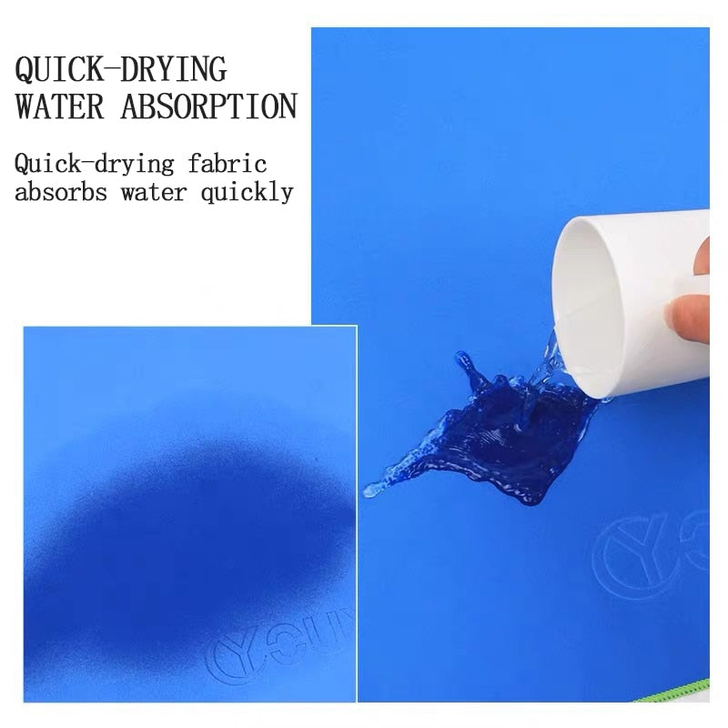 Sports Microfiber Quick Dry Pocket Towel 80x130cm by HitMyNeed