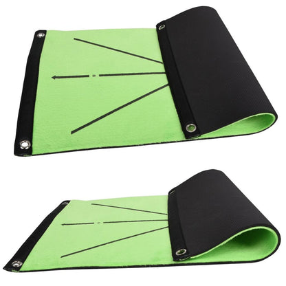 Sports Training Rubber Golf Swing Mat 30x60cm by HitMyNeed