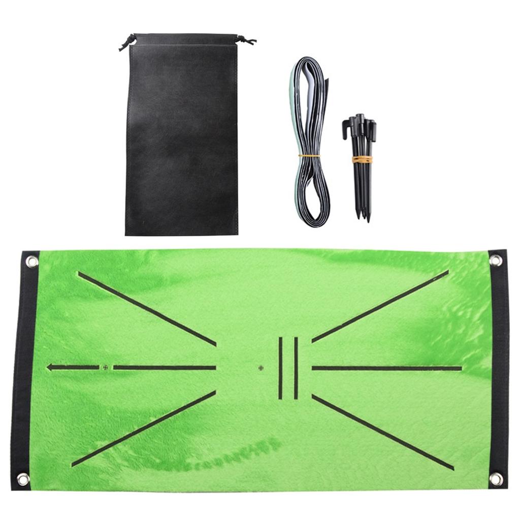 Sports Training Rubber Golf Swing Mat 30x60cm by HitMyNeed