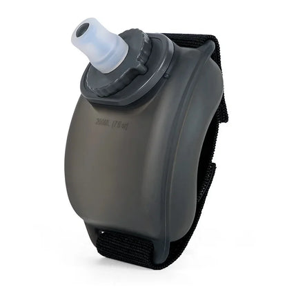 Sports Wrist Water Bottle for Running & Cycling black by HitMyNeed