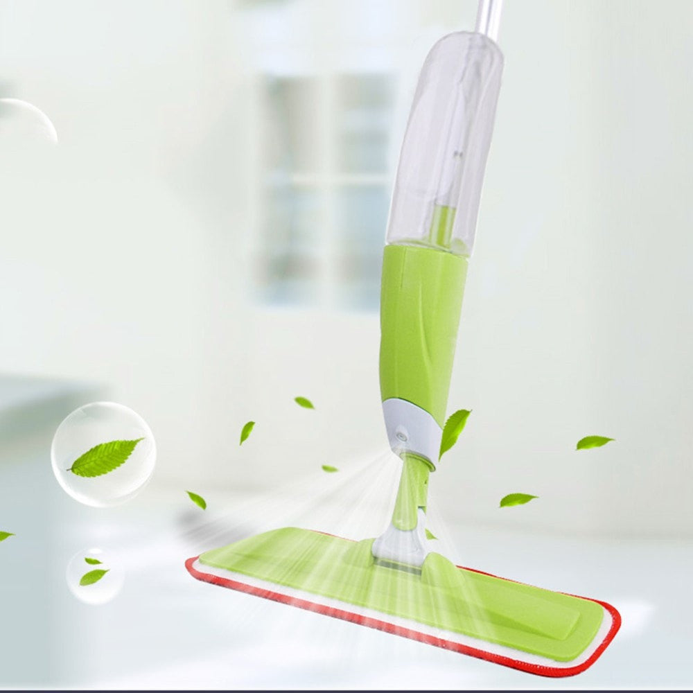 Spray Mop with Refillable Bottle and Microfibre Pad by HitMyNeed