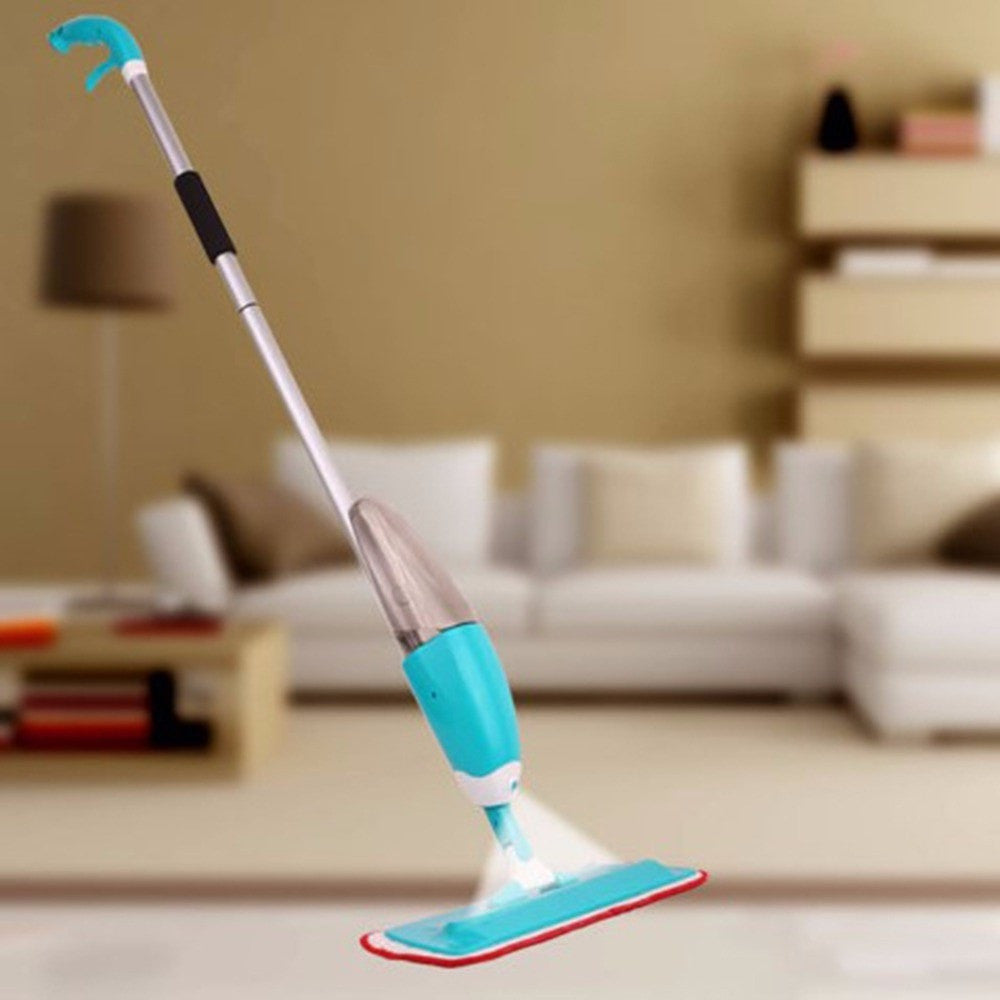 Spray Mop with Refillable Bottle and Microfibre Pad by HitMyNeed