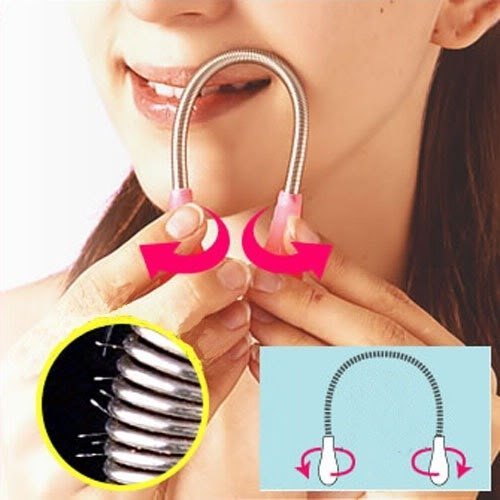 Spring Facial Hair Remover Handheld Epilator by HitMyNeed