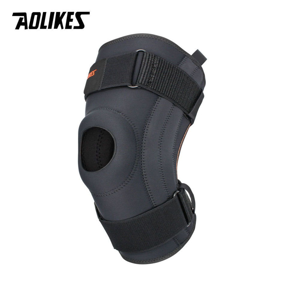 Spring Support Compression Knee Brace for Sports 1pcs-knee l by HitMyNeed