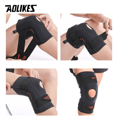 Spring Support Compression Knee Brace for Sports by HitMyNeed