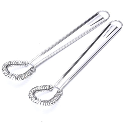 Spring Whisk Stainless Steel Mixer 19.5cm by HitMyNeed