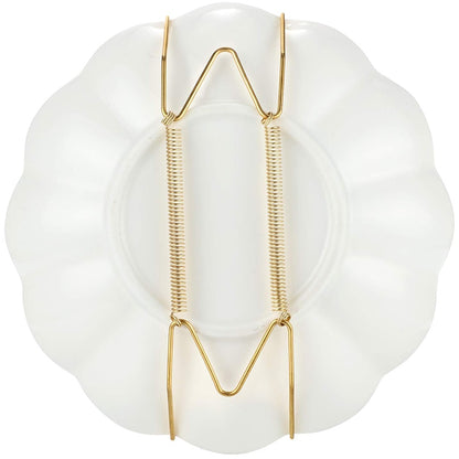 Spring Wire Plate Hangers Set, 5-7 inch (16 Pack) by HitMyNeed