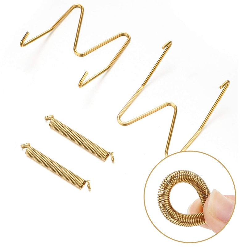 Spring Wire Plate Hangers Set, 5-7 inch (16 Pack) by HitMyNeed