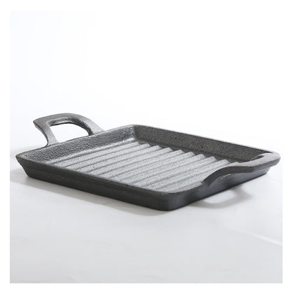 Square Cast Iron Grill Pan 14cm by HitMyNeed